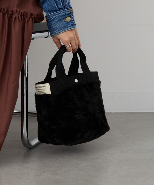 SETUP7（セットアップセブン） トートバッグ 「SETUP7」マイクロファー