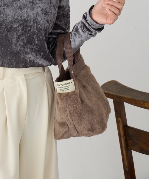 SETUP7（セットアップセブン） トートバッグ 「SETUP7」マイクロファー