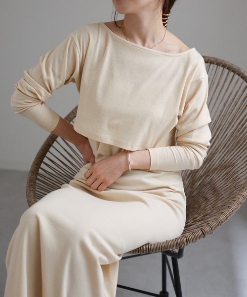 ap retro ワンピース 「2点セット」3WAYリブワンピース : ZOZOTOWN