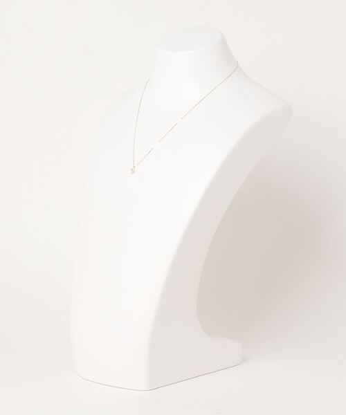 agete ネックレス 「WEB限定」イニシャルY／K10ダイヤモンド