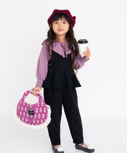 新品】nino フリルサロペット size F