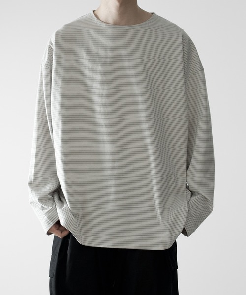 RUUBON tシャツ 「RUUBON」narrow border long Tee / ナローボーダー
