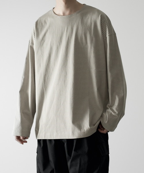 RUUBON tシャツ 「RUUBON」narrow border long Tee / ナローボーダー
