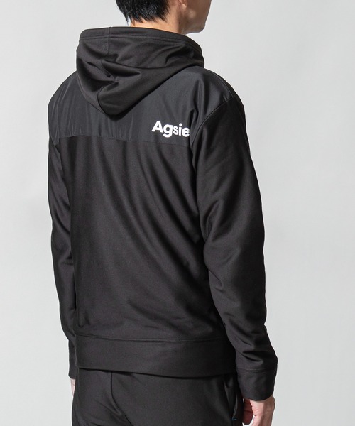 Agsiel（アグシエル） ブルゾン アウター 冬春用フーディフルジップ立