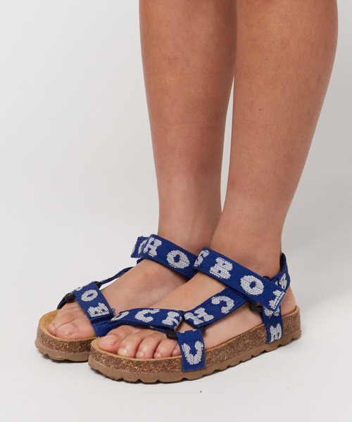 BOBO CHOSES（ボボショーズ） サンダル Bobo Choses printed blue 