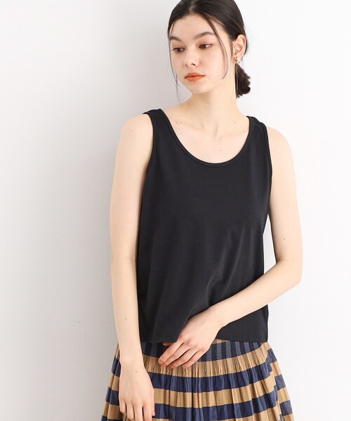 THE SHOP TK 「2点セット」メッシュニット×タンクトップ/洗濯機