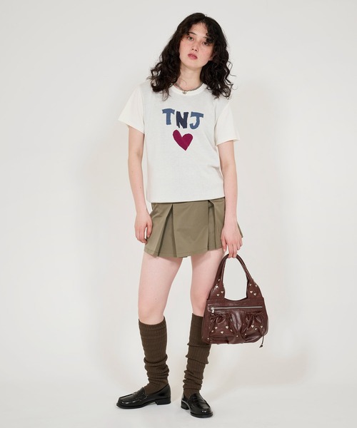 Tina ❤︎‬ 即日発送 TINA：JOJUN tシャツ Tina刺繍 コンパクトTシャツ レディース