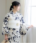 浴衣 レディース 浴衣としわ兵児帯の2点セット...の詳細画像5