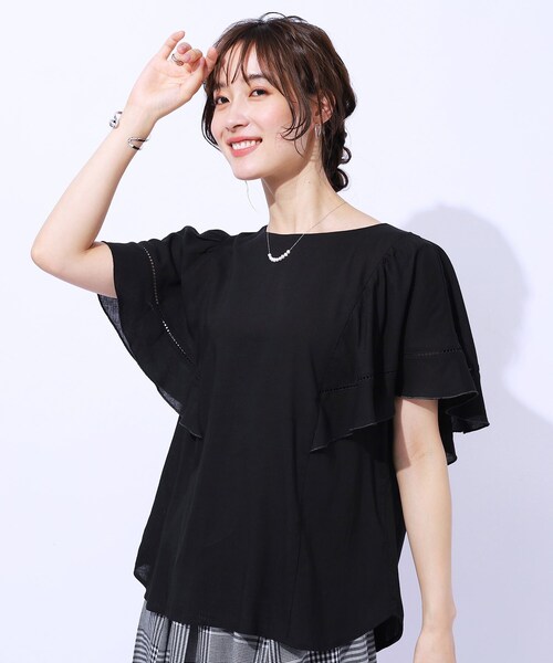 DRESKIP（ドレスキップ） ブラウス シャツ 「無理せずキレイ」はしご