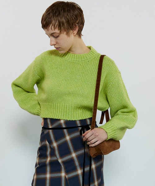 MAISON SPECIAL（メゾンスペシャル） ニット セーター Wool Short