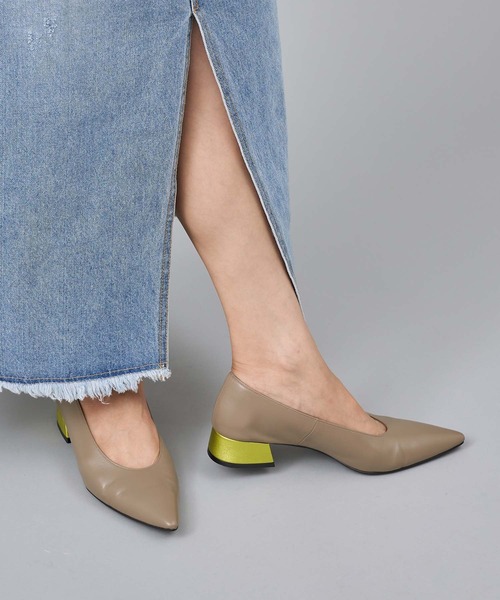 carino（カリーノ） パンプス 「数量限定」ポインテッドトゥデザイン