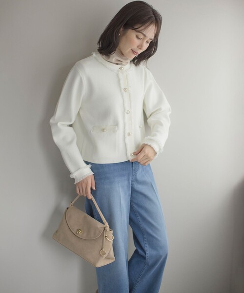 組曲（KUMIKYOKU） ショルダーバッグ バッグ スエードライク トップ