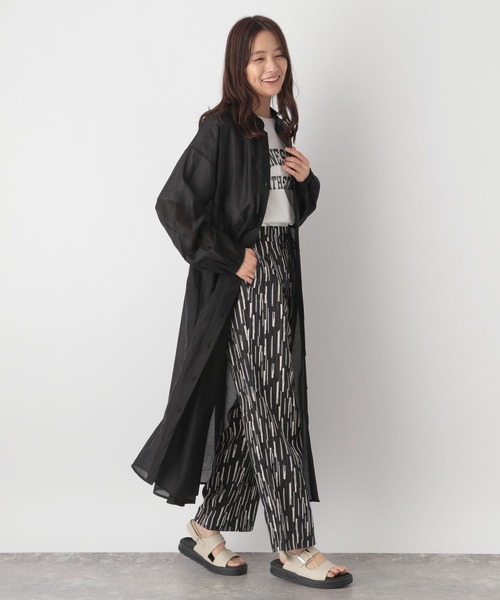 かお(´・ω・`) GLOBAL WORK（グローバルワーク） ベスト ジレ シアーシャツワンピース