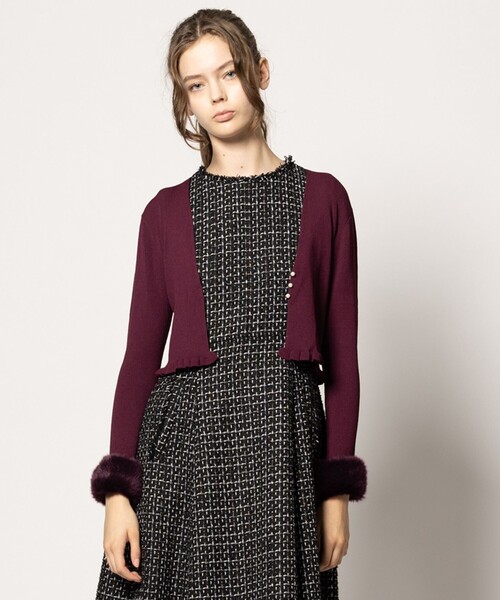 カーディガン BOOM KNIT ボレロ レディース TOCCA カーディガン BOOM KNIT ボレロ レディース : ZOZOTOWN