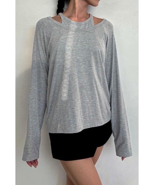 alexiastam  set ロングスカート ボヘミアン イーグルTシャツ セール】Sailor Collar Tee /セーラーカラーT（Tシャツ