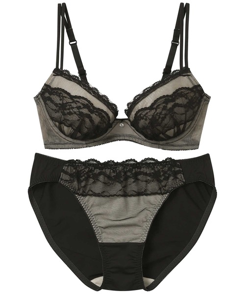 【新品未使用】ワコール アンフィ ブラジャー ショーツ セット AMPHI(ワコール) ブラジャー ショーツセット 「まる胸メイク