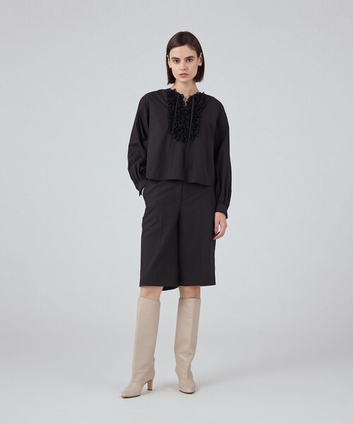 こさま専用✡TOMORROWLAND✡ブラウス TOMORROWLAND collection ブラウス シャツ ブラックコンビネーション