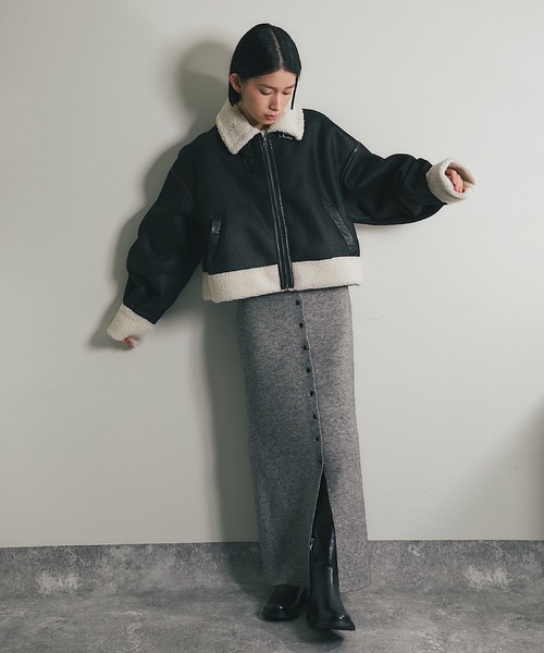 ShareSpirit ビスチェでもスカートにもOK❣️ スカート 2WAYニットスカートビスチェ : ZOZOTOWN Yahoo!店