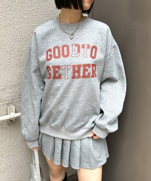 LACーVERT セットアップ スウェット+プリーツスカートセットアップ