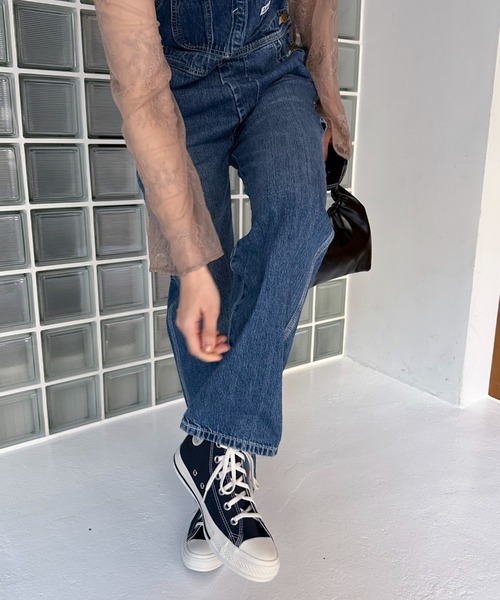 【CONVERSE】コンバース ALL STAR WASHEDCANVAS HI ALL STAR AGED BLEACHEDCANVAS HI 31315010（スニーカー