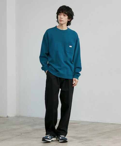 トレーナー スウェット SMITH'S（スミス）別注 バック刺繍ポケット