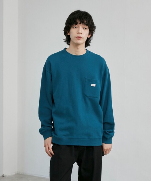 トレーナー スウェット SMITH'S（スミス）別注 バック刺繍ポケット