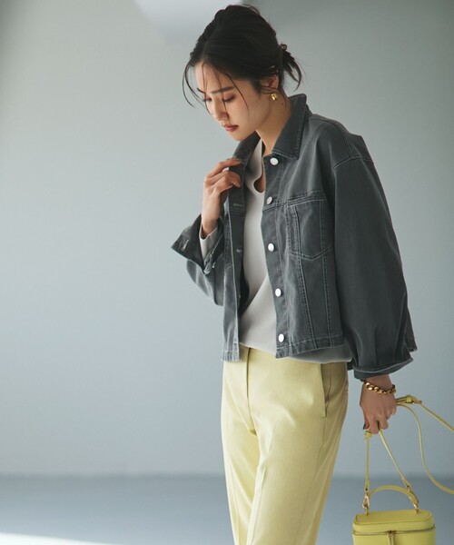 ANY SIS（エニィスィス） デニムジャケット gジャン 「洗える