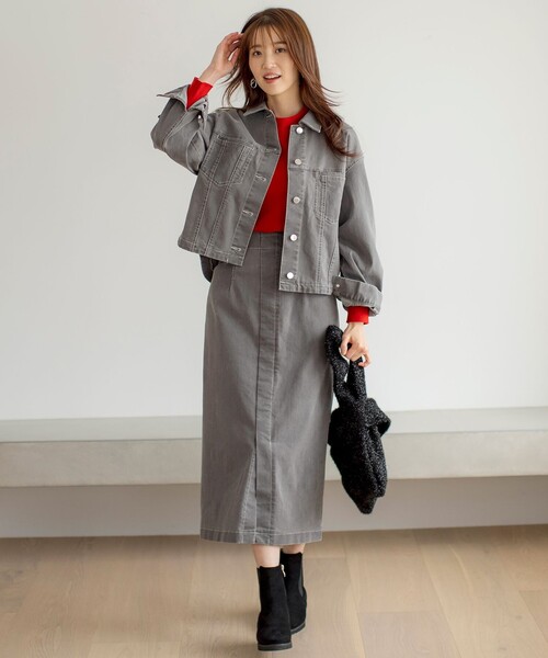 ANY SIS（エニィスィス） デニムジャケット gジャン 「洗える