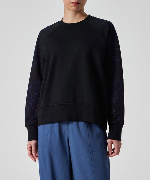 tシャツ ウィメンズ ボタニカル エンブロイダリー スウェット / 155102 208V レディース Paul Smith tシャツ ウィメンズ ボタニカル エンブロイダリー