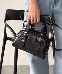 ショルダーバッグ バッグ WEGO/「25年春夏新作」ハトメハンドルミニボストンショルダー レディース｜ZOZOTOWN Yahoo!店