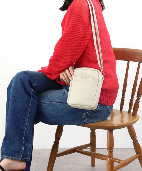COOCO シュリンクレザー2WAYショルダーバッグ COOCO シュリンクレザー2WAYショルダーバッグ[品番：BCYW0034258