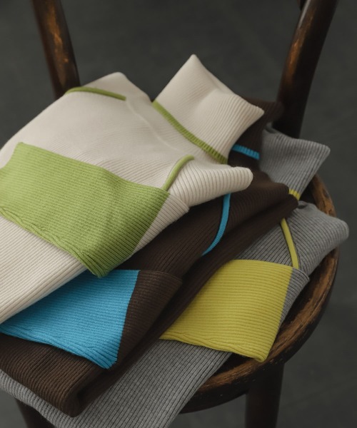 「SENSE OF PLACE by URBAN RESEARCH」 タートルネックニット ONE グレー レディース_画像5