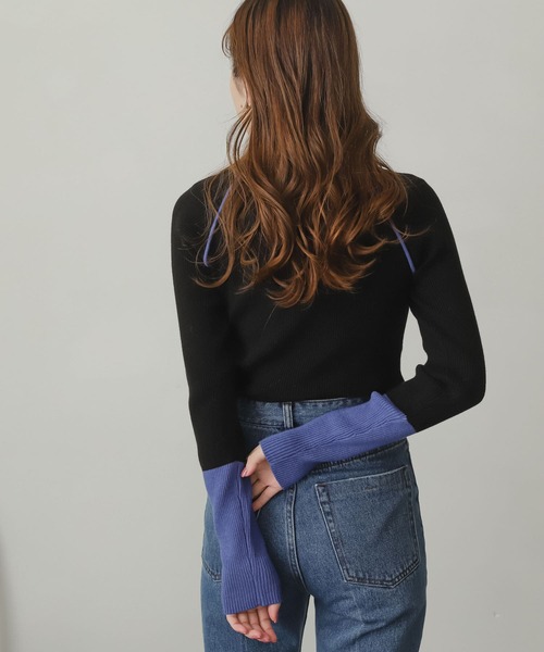 「SENSE OF PLACE by URBAN RESEARCH」 タートルネックニット ONE グレー レディース_画像9