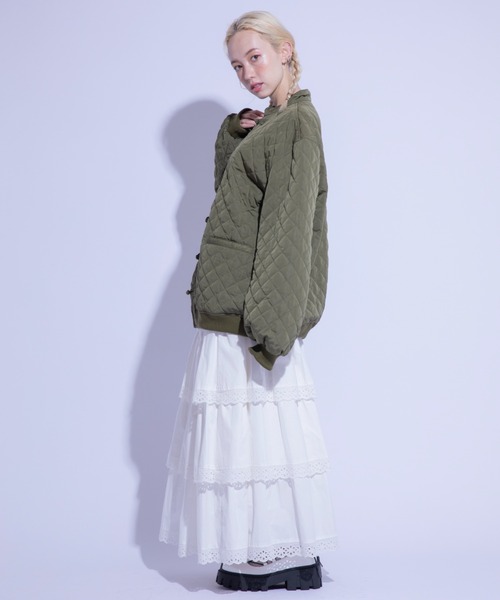 「Candy Stripper」 ブルゾン 2 ライトブルー レディース_画像8