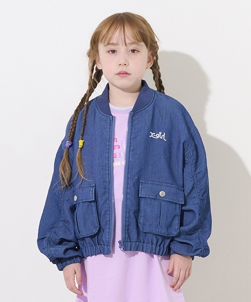 X-girl アウター（子ども用ジャケット、ブルゾン）｜子ども服