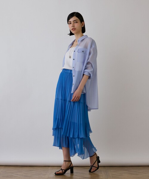 Diagram スカート イレギュラープリーツスカート : ZOZOTOWN Yahoo!店