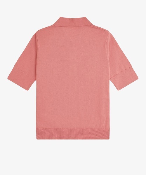 ポロシャツ ポロ Pointelle Detail Knitted Polo Shirt／ポインテールニットポロシャツ レディース FRED PERRY ポロシャツ ポロ Pointelle Detail Knitted Polo