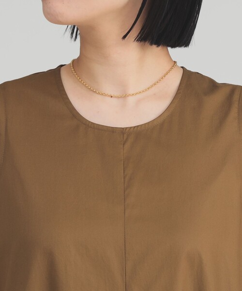   スリーブレス フレア ワンピース Demi-Luxe BEAMS ワンピース スリーブレス フレア ワンピース