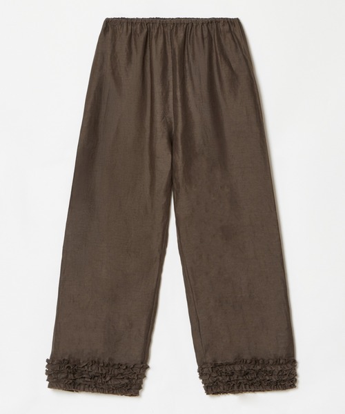HOUSE OF LOTUS（ハウス オブ ロータス） パンツ リネンフリルパンツ