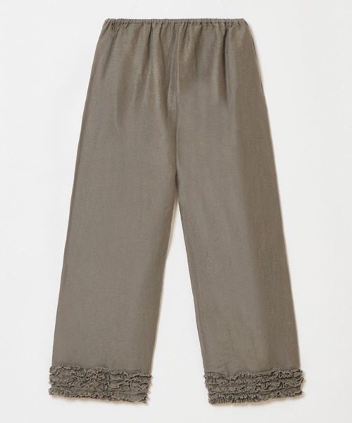HOUSE OF LOTUS（ハウス オブ ロータス） パンツ リネンフリルパンツ