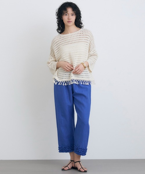 HOUSE OF LOTUS（ハウス オブ ロータス） パンツ リネンフリルパンツ