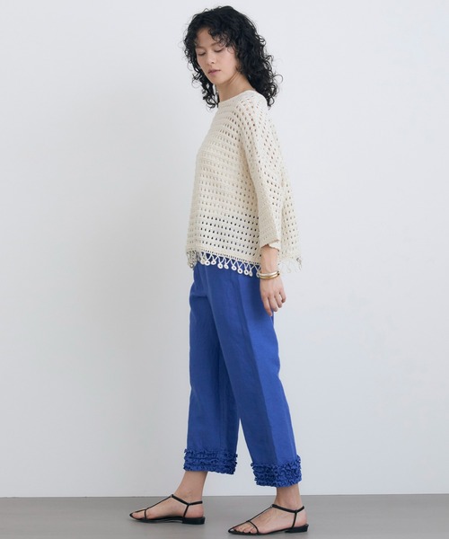 HOUSE OF LOTUS（ハウス オブ ロータス） パンツ リネンフリルパンツ