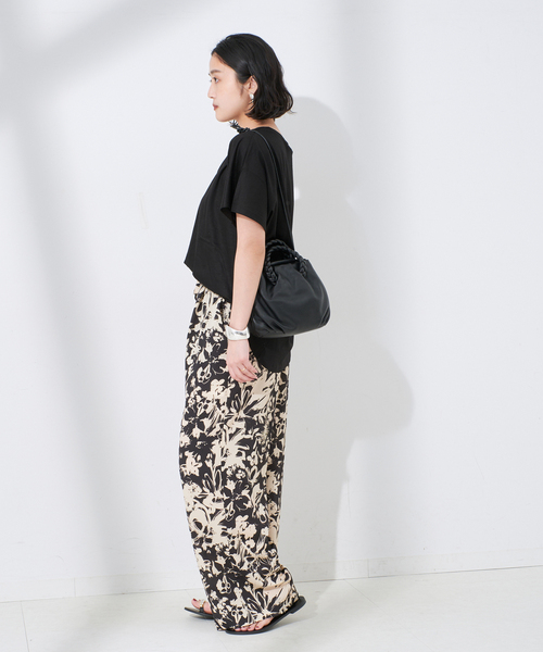 journal standard L'essage tシャツ 60リヨセルドルマンTシャツ