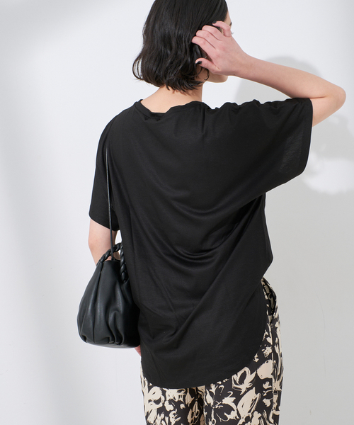 tシャツ 60リヨセルドルマンTシャツ レディース journal standard L'essage tシャツ 60リヨセルドルマンTシャツ