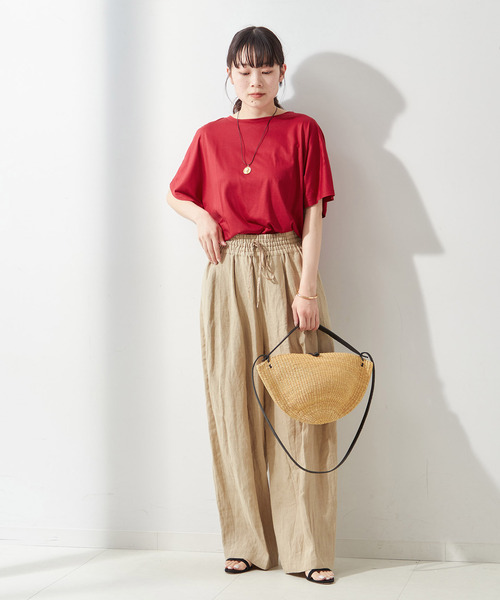 tシャツ 60リヨセルドルマンTシャツ レディース journal standard L'essage tシャツ 60リヨセルドルマンTシャツ
