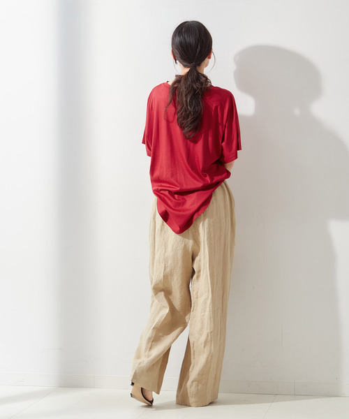 tシャツ 60リヨセルドルマンTシャツ レディース journal standard L'essage tシャツ 60リヨセルドルマンTシャツ