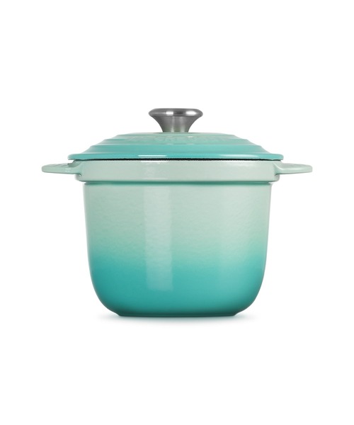 LE CREUSET ココットエブリィ　18 ココット・エブリィ 18 ディープティール (シルバーツマミ