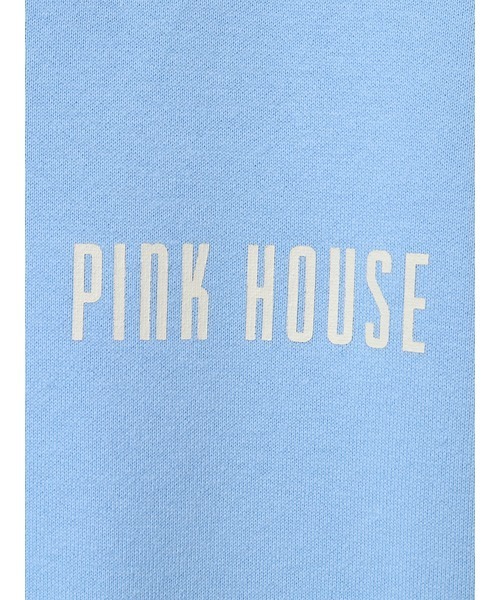 PINK HOUSE パーカー チューリップうさぎプリントパーカー