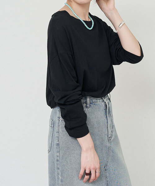 SHENERY（シーナリー） tシャツ シアービッグロンTee レディース