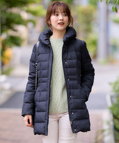 【新品・未使用】anysis  ロングダウンコート　ネイビー ANY SIS（エニィスィス） ダウンコート 2 ネイビー レディース